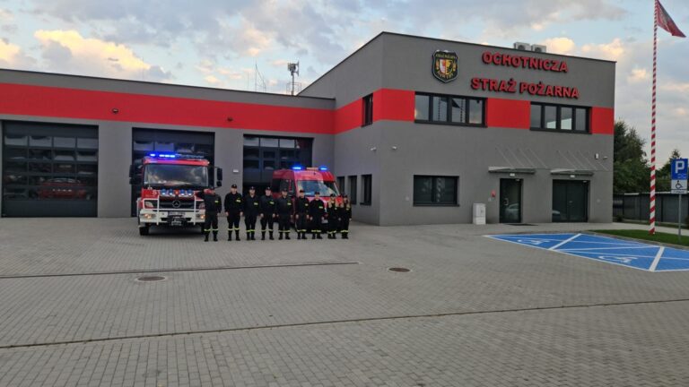 OSP Dawidy – gotowość mimo najtrudniejszego momentu.